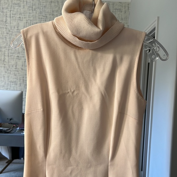 Dolce & Gabbana cream/ ecru turtleneck dress - Picture 5 of 10